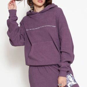 Boys Lie Purple Hoodie